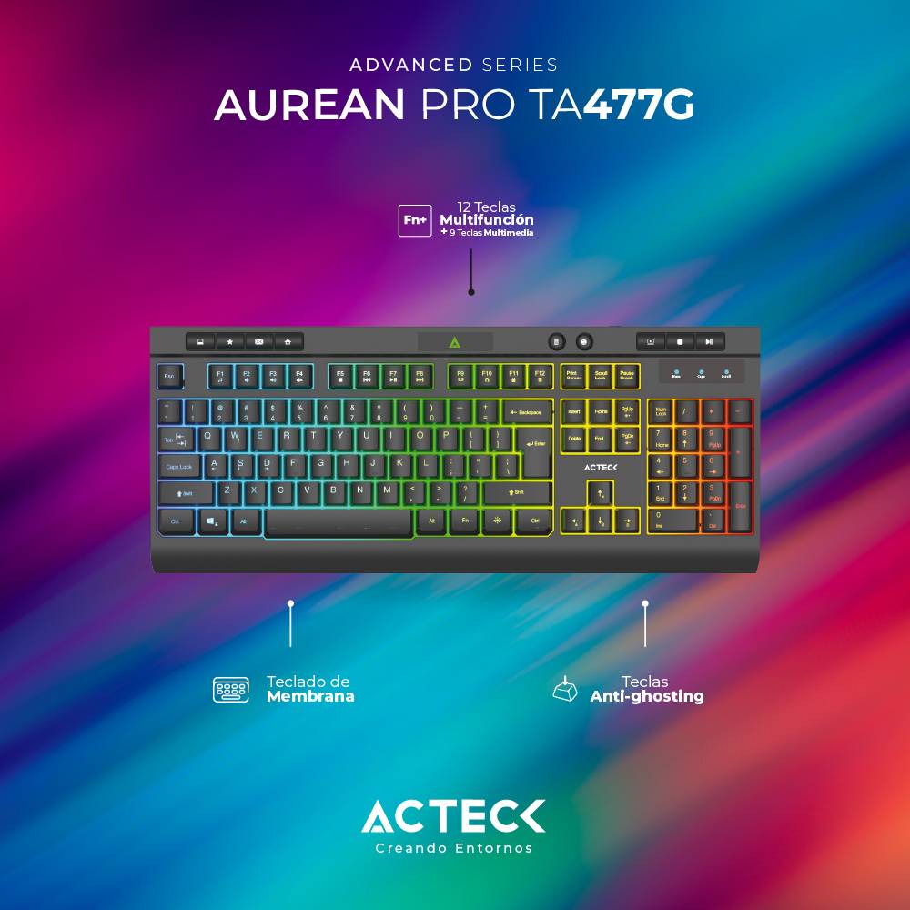 Teclado ACTECK TA477G - Vista 5
