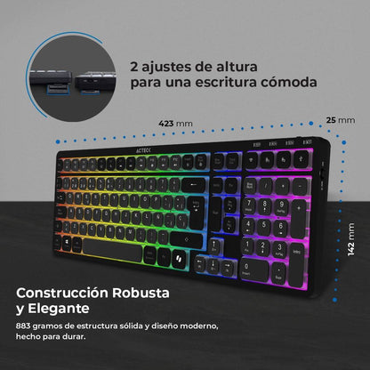 Teclados ACTECK TI790 - Vista 3