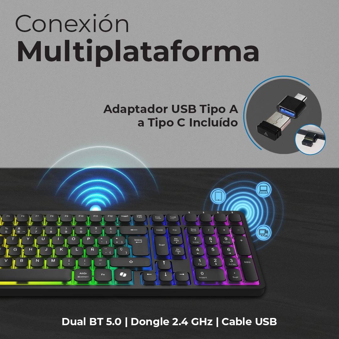 Teclados ACTECK TI790 - Vista 4