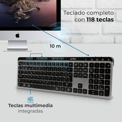 Teclados ACTECK TI755 - Vista 3
