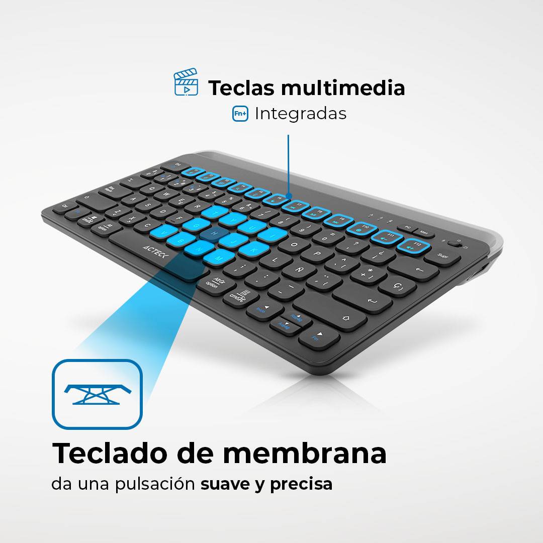 Teclados ACTECK TI737 - Vista 2
