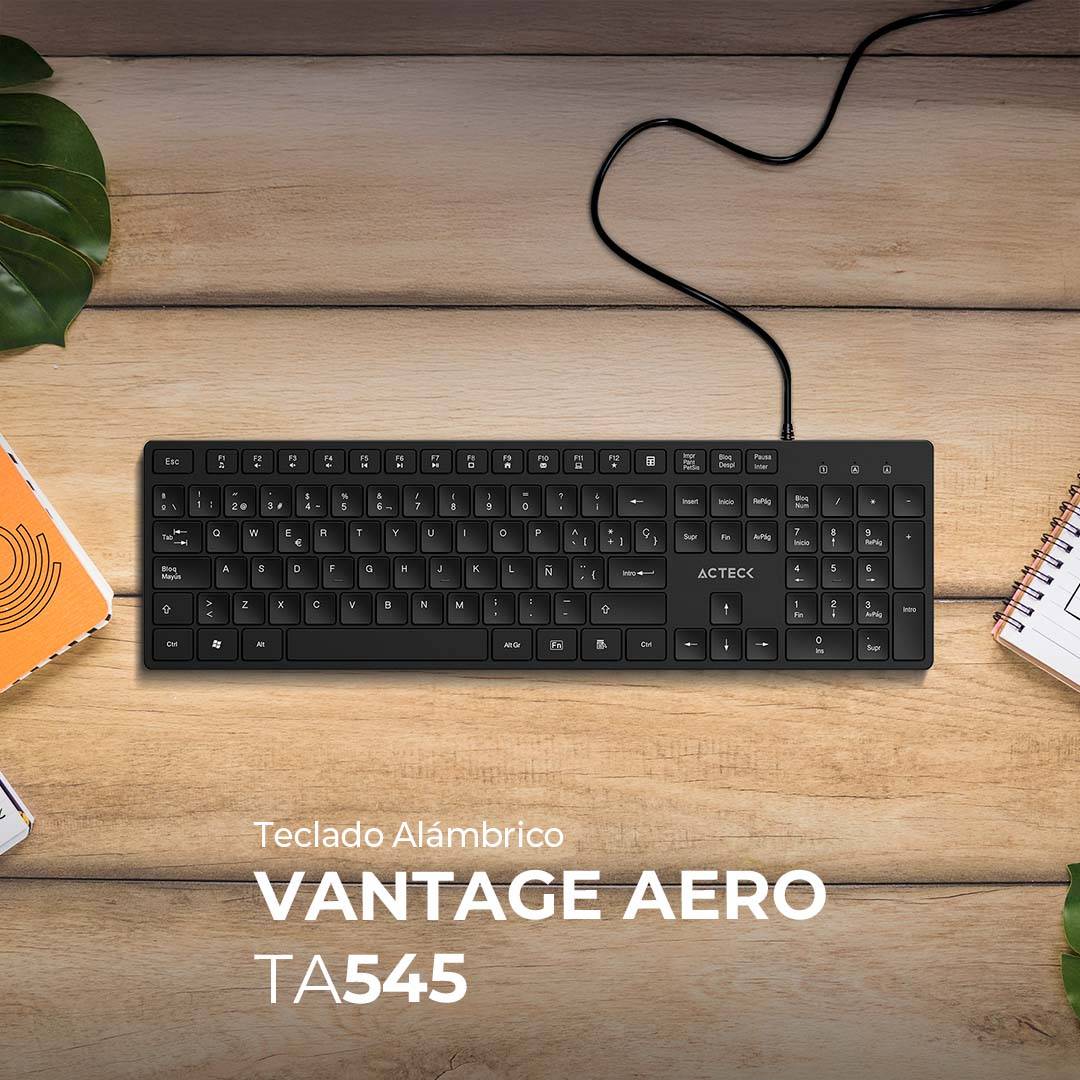 Teclados ACTECK VANTAGE AERO TA545 - Vista 4