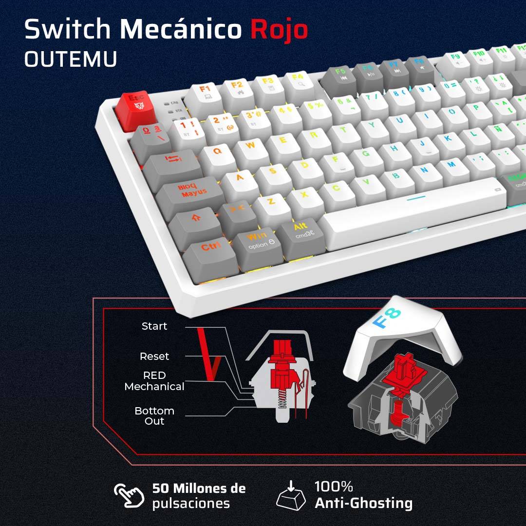 Teclados Gaming Balam Rush GK990 - Vista 3