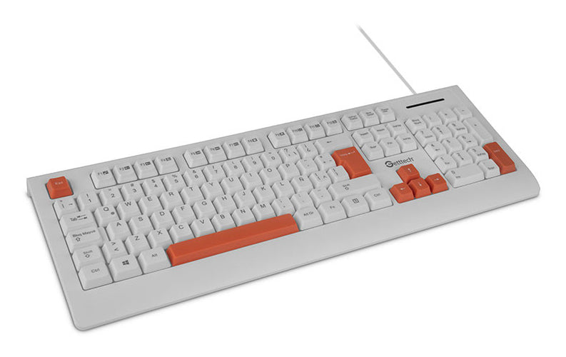 Teclados GETTTECH GGK-ESMWR-02-WH - Vista 3