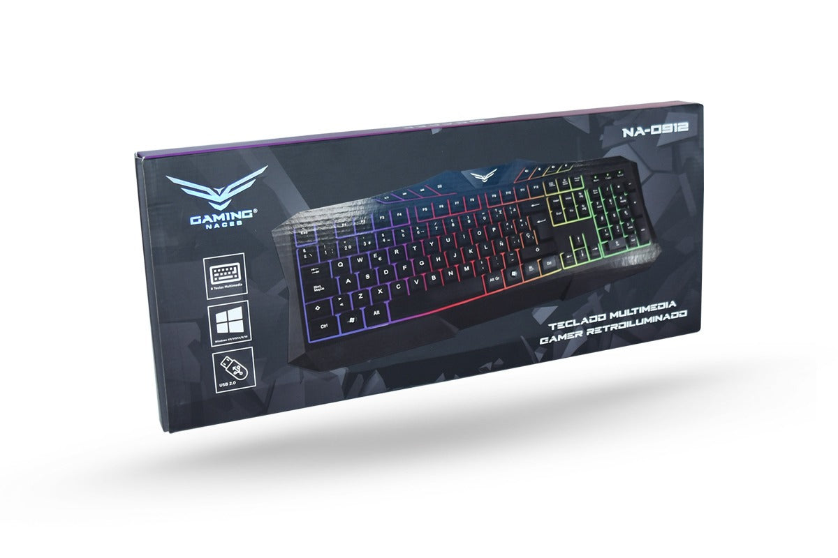 Teclado Gaming Naceb Gaming NA-0912 - Vista 3