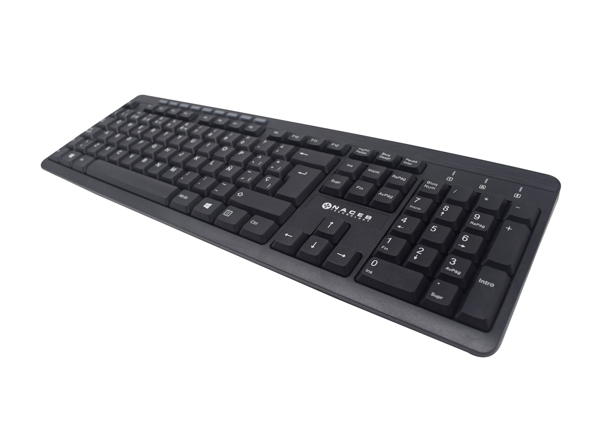 Teclado Multimedia Naceb Technology NA-0109 - Vista 3