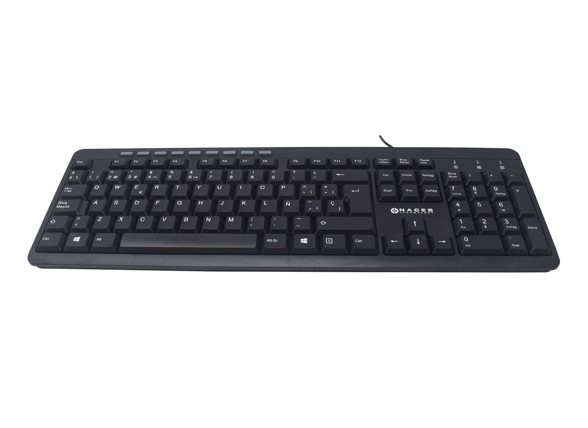 Teclado Multimedia Naceb Technology NA-0109 - Vista 2