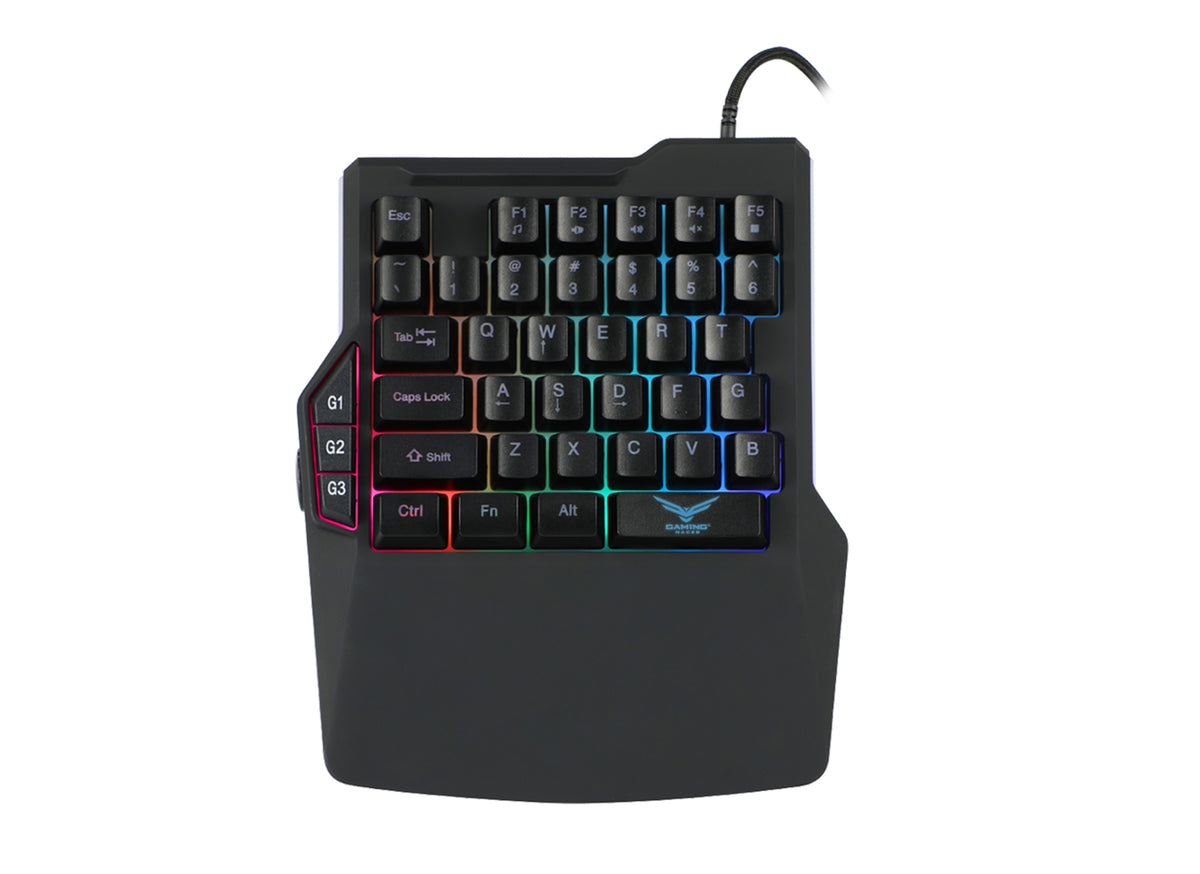 TECLADO ONE HANDRGB ATHERIS Naceb Technology NA-0938 - Vista 4