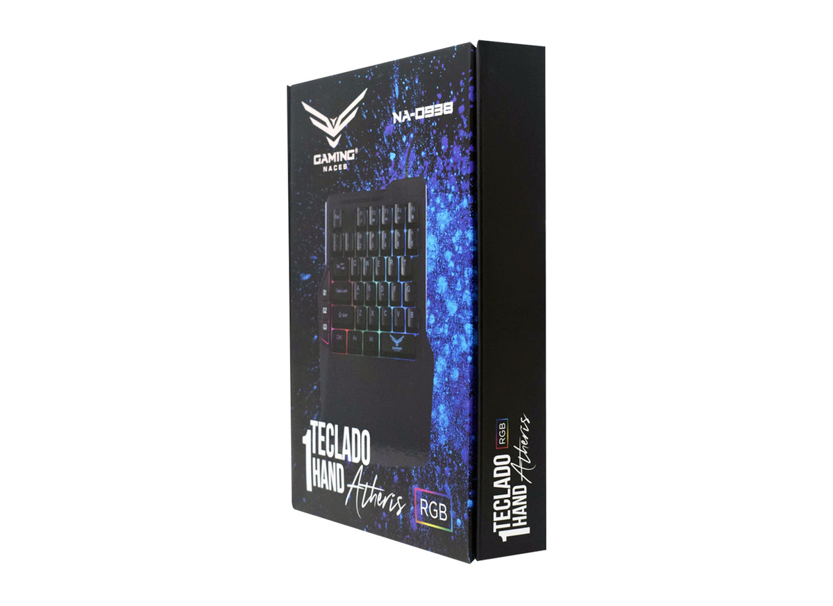TECLADO ONE HANDRGB ATHERIS Naceb Technology NA-0938 - Vista 5