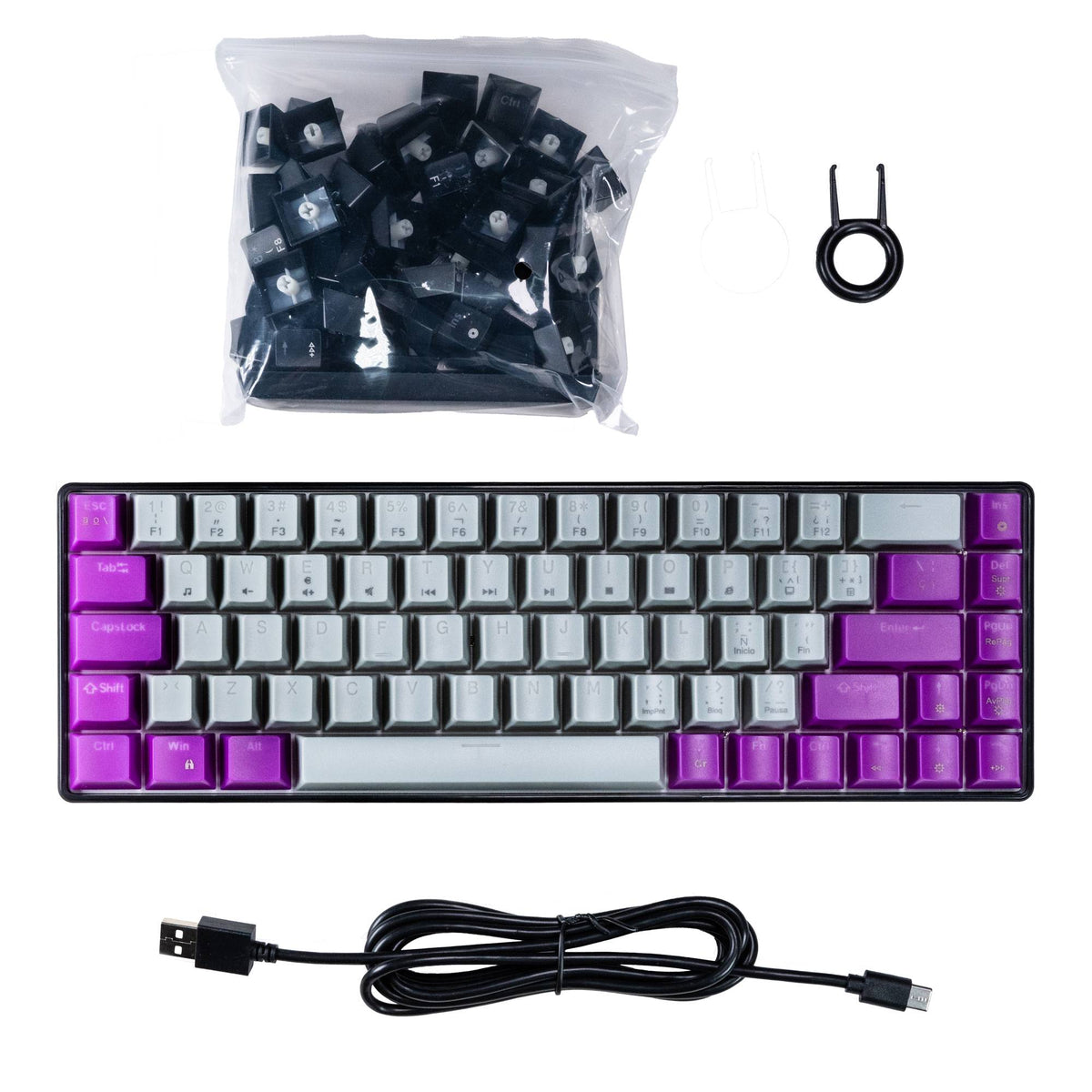 Teclados Naceb Technology NA-0963G - Vista 2
