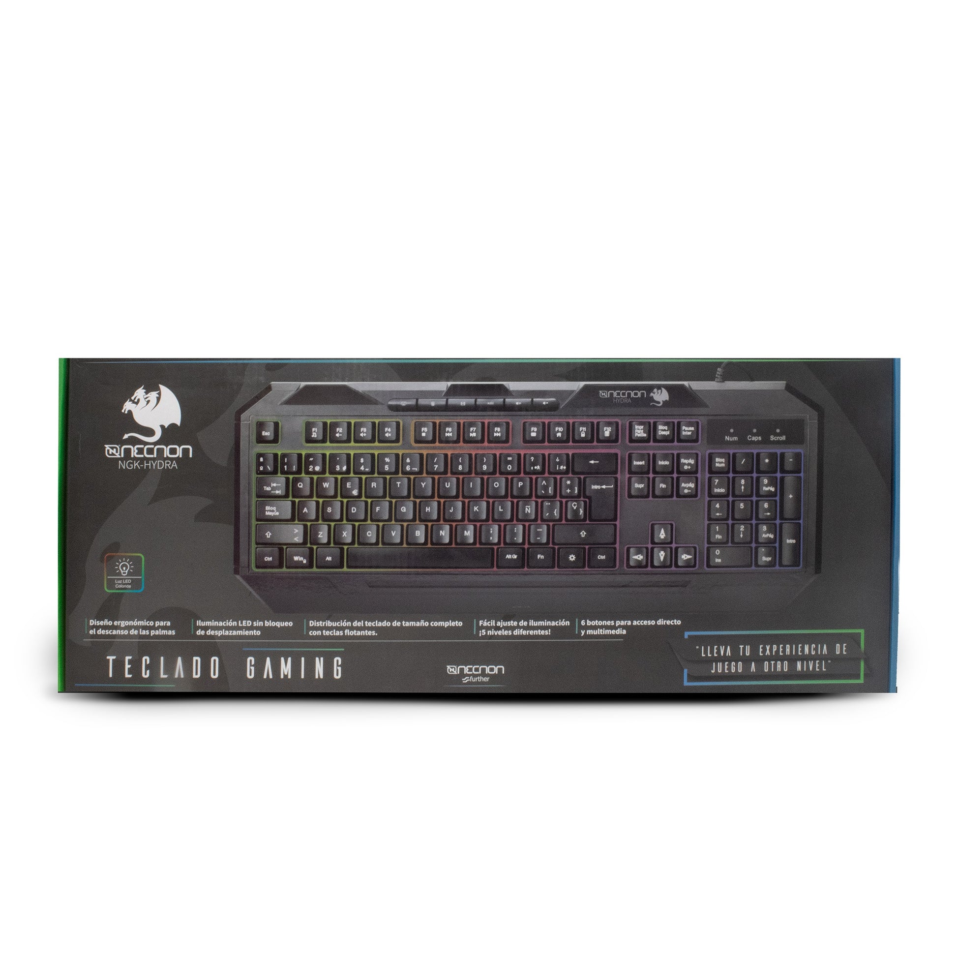 Teclado Gaming Alámbrico NECNON NGK-HYDRA - Vista 5