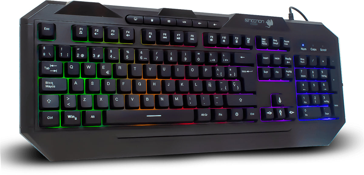 Teclado Gaming Alámbrico NECNON NGK-HYDRA - Vista 7