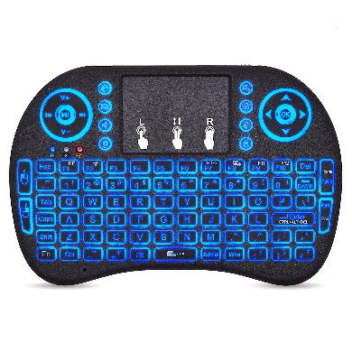 Teclado Mini Inalámbrico, Recargable, Ilumina BROBOTIX 963814 - Vista 6