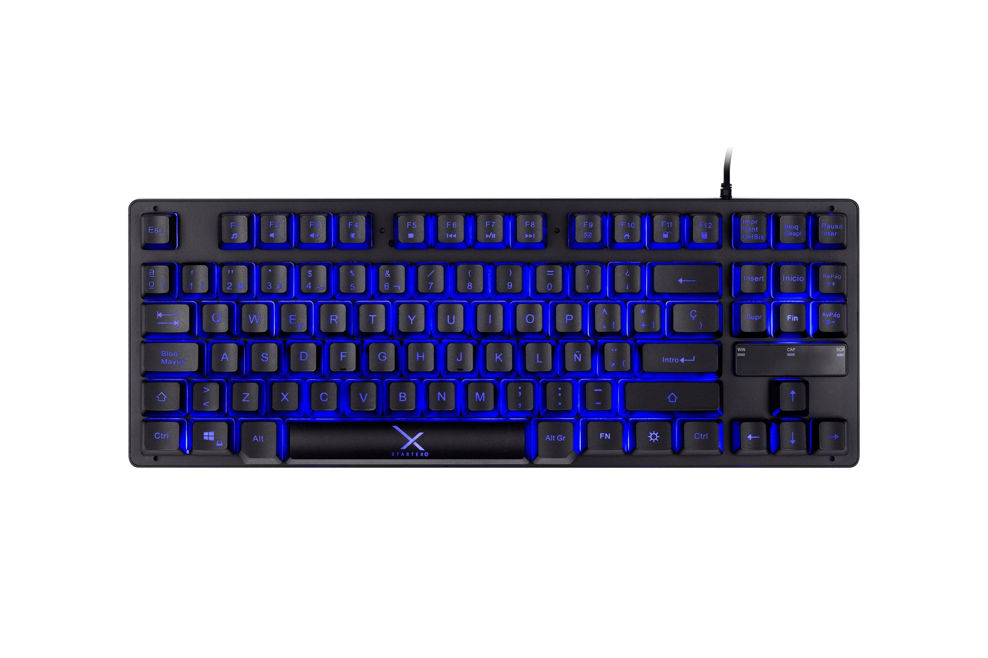 Teclado Gamer Xzeal XSATGA1B - Vista 2