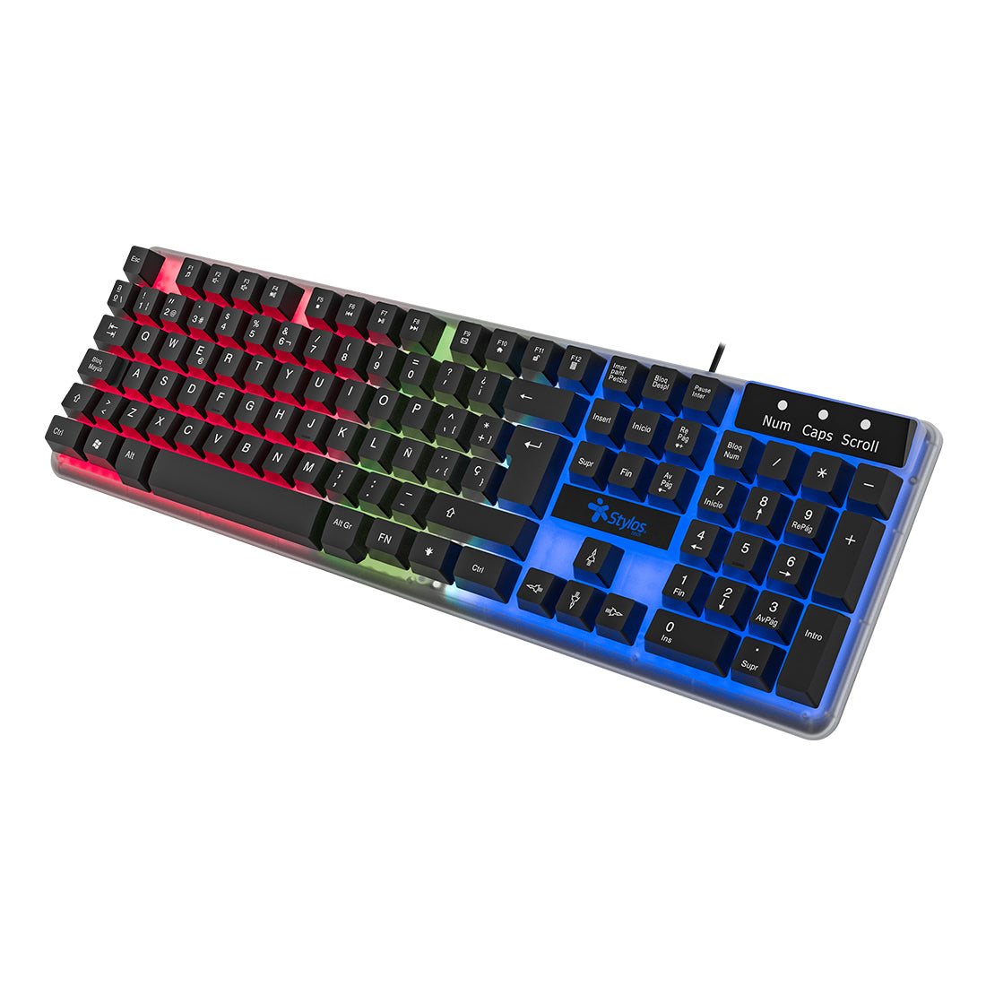 Teclado Stylos STTEALLED1T - Vista 4