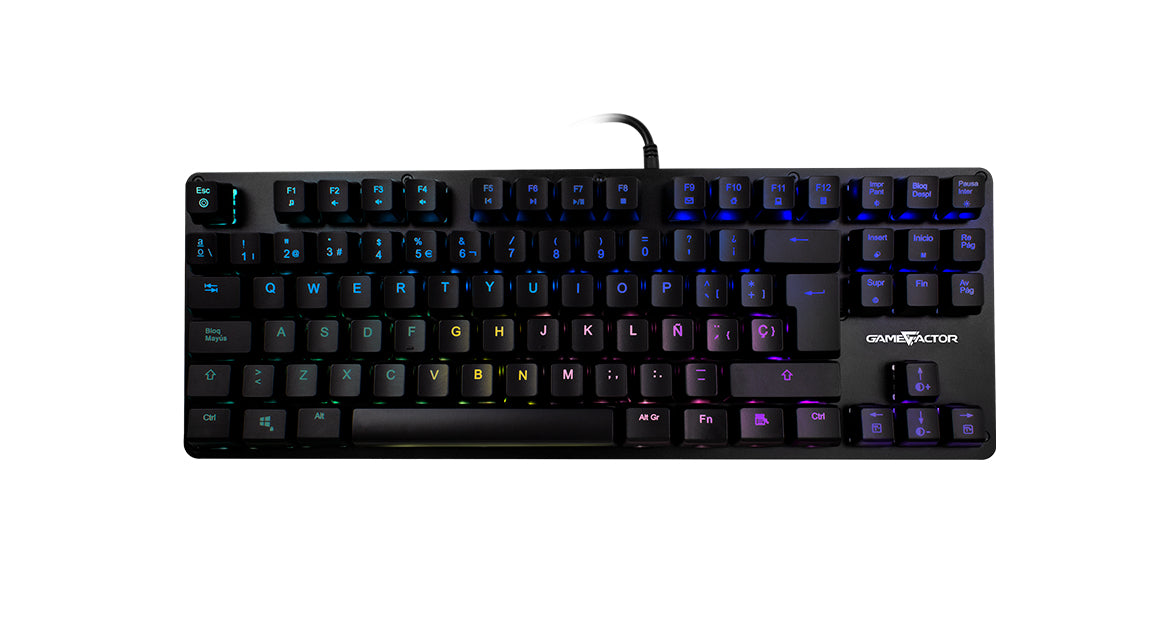 Teclado Mecánico GAME FACTOR KBG500-RD - Vista 5