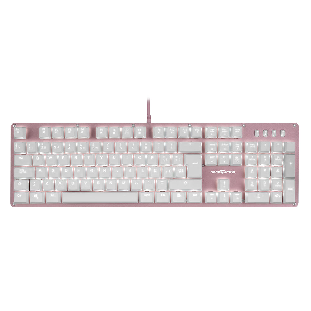 Teclado mecánico GAME FACTOR KBG400-PK-RD - Vista 3