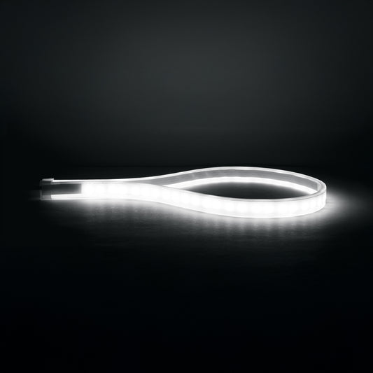 Par de Tiras LED secuenciales para auto 60cm blanco- amarill