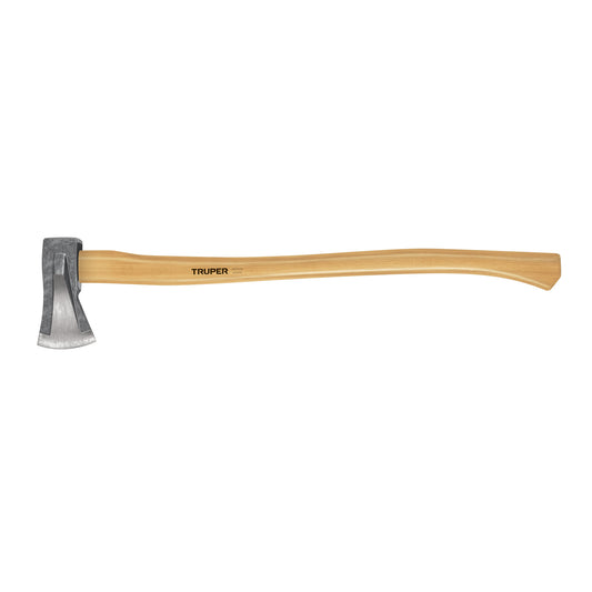 Hacha para rajar madera 2-1/4 lb, mango hickory 28', Truper