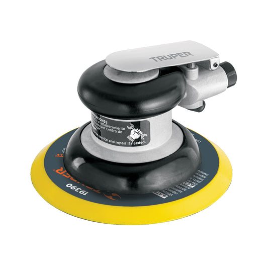 Lijadora orbital neumática industrial 6', Truper