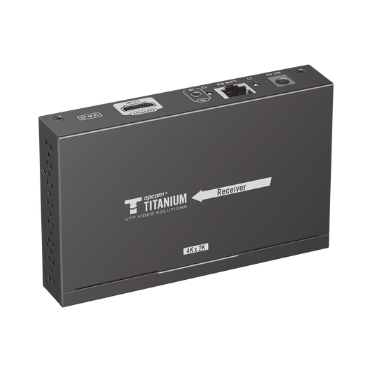 Receptor Compatible para Kit Matricial TT-683-MATRIX-4.0 | Resolución 4K@30Hz | Cat6 | Control IR | Compatible con Switch IGMP (Solo para transmisor versión 4.0).