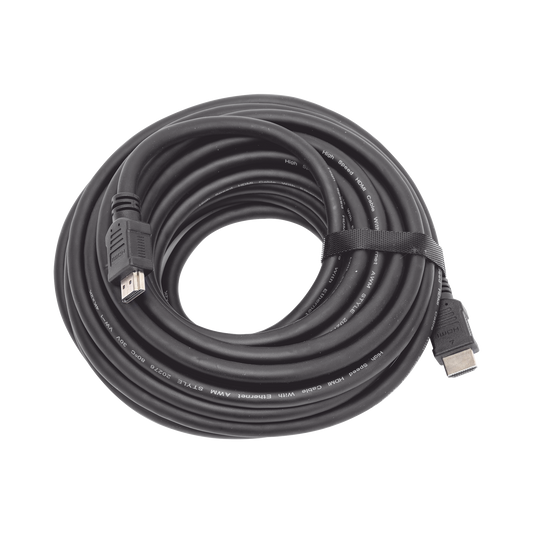 Cable HDMI de 10 Metros (32.81 pies) (High Speed) / Resoluci�n 4K / Soporta Canal de Retorno de Audio (ARC) / Soporta 3D / Blindado para Reducir Interferencia / Chapado en Oro / Alta Resistencia y Durabilidad