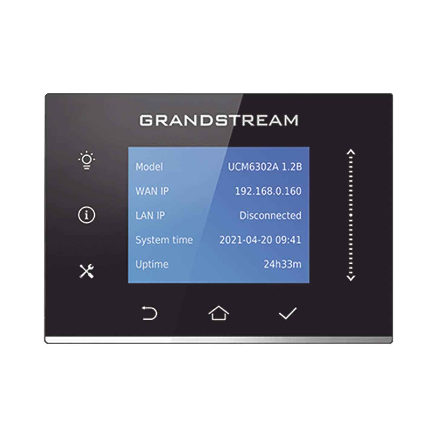 IP-PBX UCM6302A / 500 Usuarios / 75 Llamadas Simult�neas / 2 FXO + 2 FXS / 3 Puertos Gigabit PoE+ / Soluci�n H�brida On-Premise y Cloud