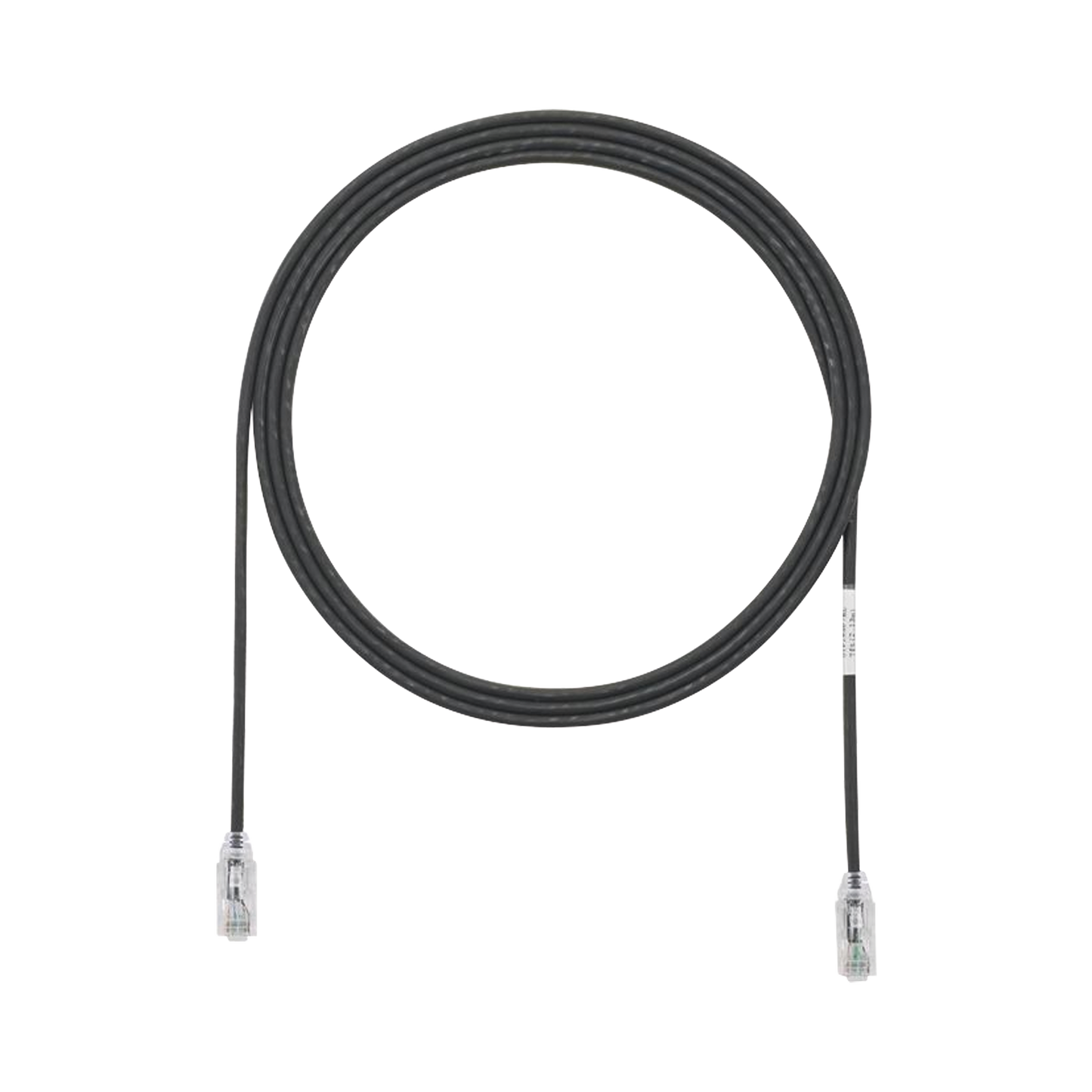 Cable de Parcheo TX6, UTP Cat6, Di�metro Reducido (28AWG), Color Negro, 3.05 Metros (10 Pies)