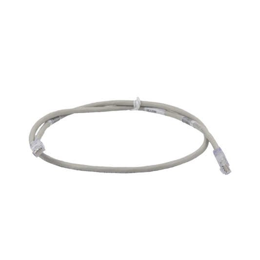 Cable de Parcheo TX6, UTP Cat6, 24 AWG, CM, Color Gris, 3.05 Metros (10 Pies)