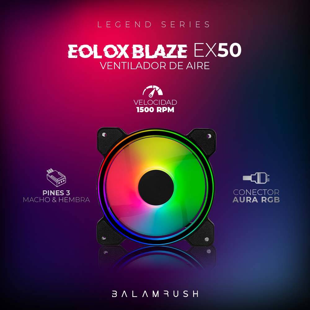 Ventilador Balam Rush EX50 - Vista 3