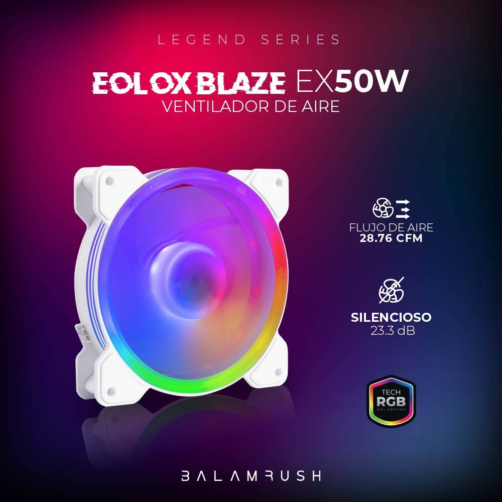 Ventilador Balam Rush EX50W - Vista 2