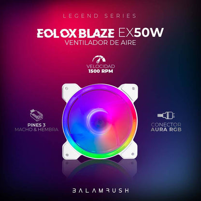 Ventilador Balam Rush EX50W - Vista 3
