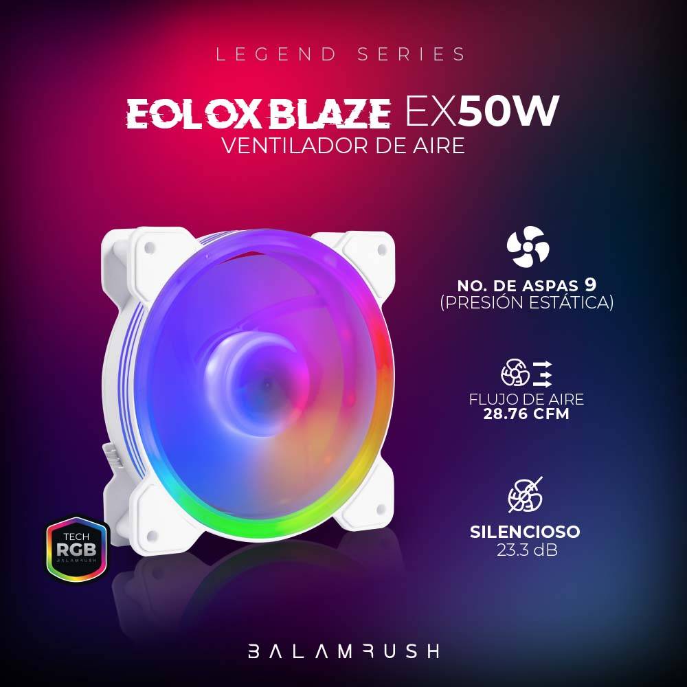 Ventilador Balam Rush EX50W - Vista 4