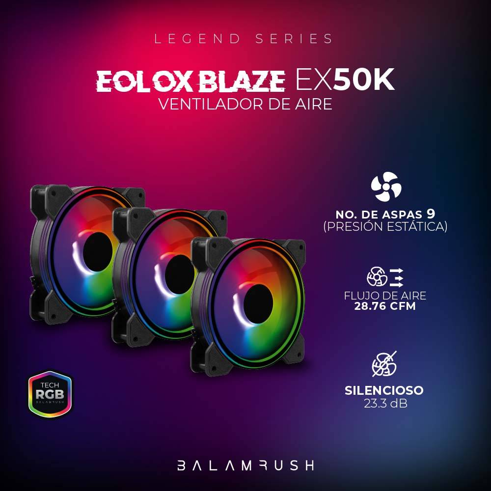 Ventiladores Balam Rush EX50K - Vista 4