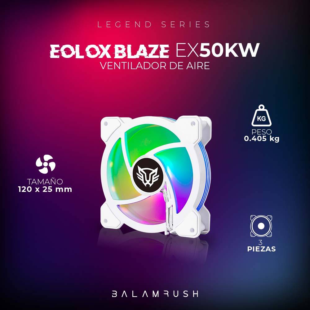 Ventiladores Balam Rush EX50KW - Vista 2