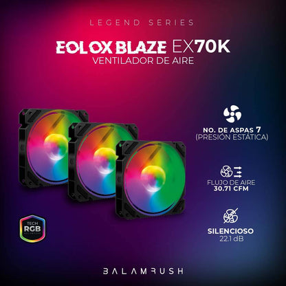 Ventiladores Balam Rush EX70K - Vista 4