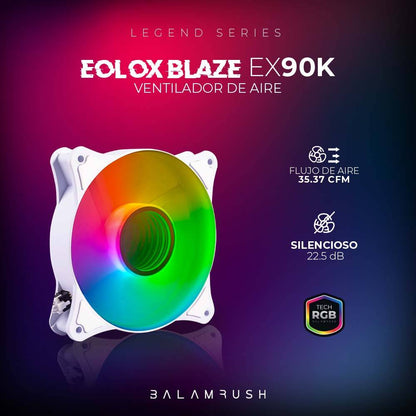 Ventilador Balam Rush EX90W - Vista 2
