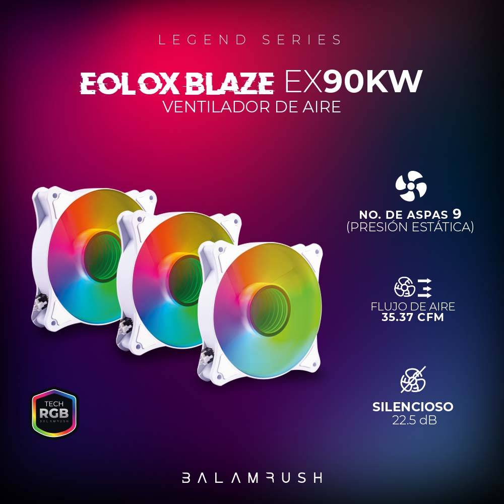 Ventiladores Balam Rush EX90KW - Vista 4