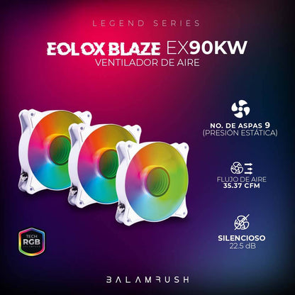 Ventiladores Balam Rush EX90KW - Vista 4
