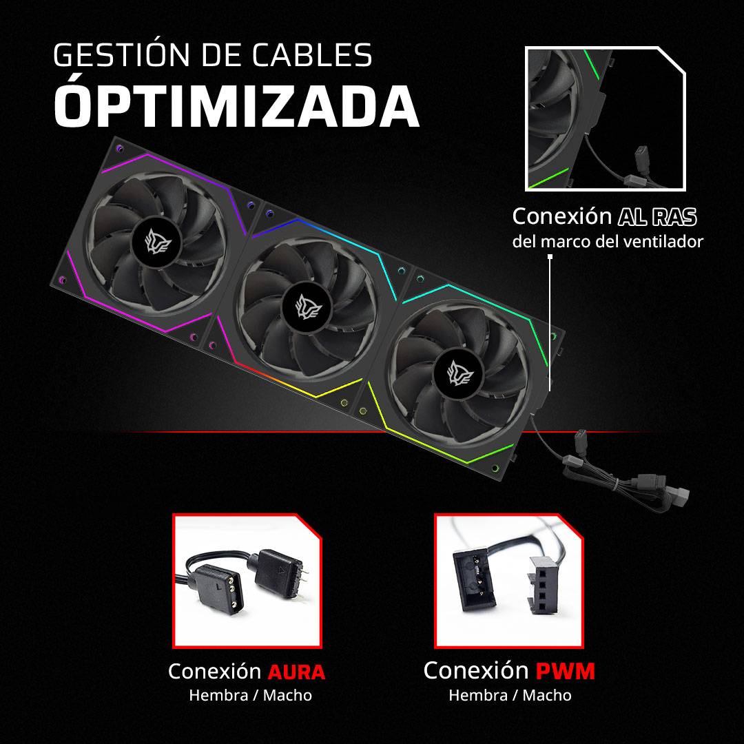 Enfriamiento y Ventilación Balam Rush EXL95R - Vista 3