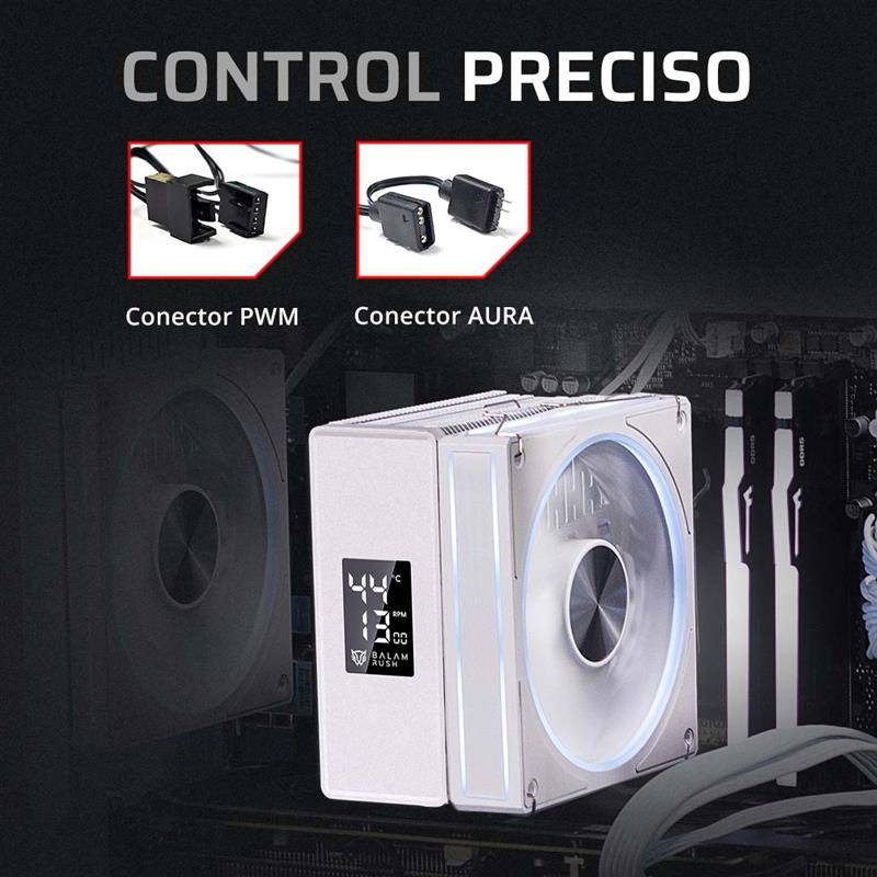 Enfriamiento y Ventilación Balam Rush HEX65 - Vista 3