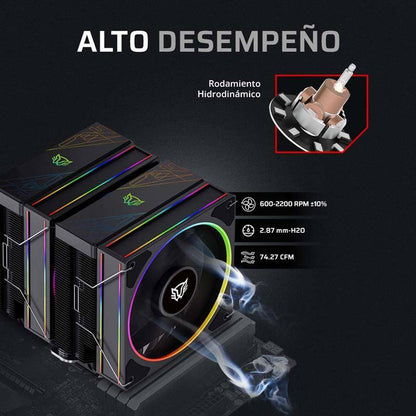 Enfriamiento y Ventilación Balam Rush HEX70 - Vista 3