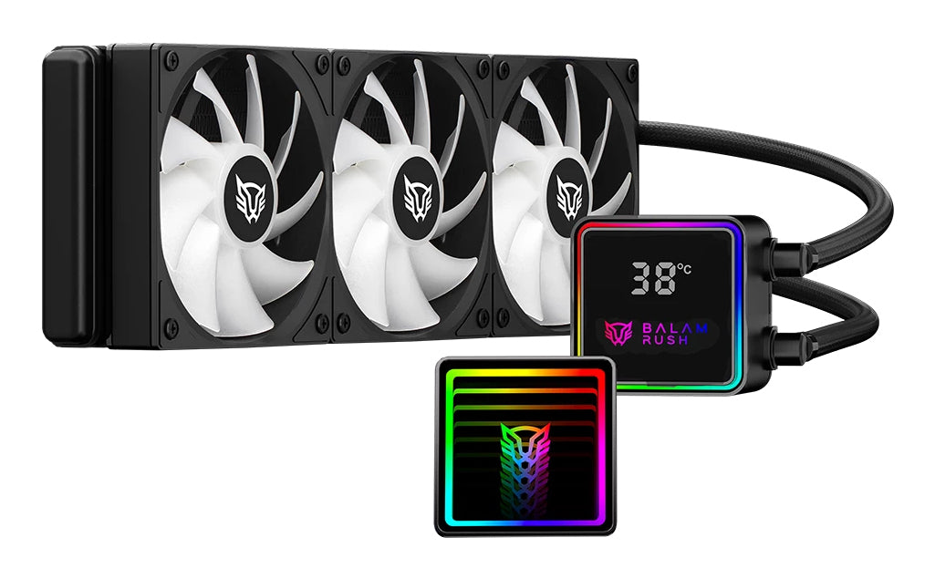 Enfriamiento y Ventilación Balam Rush CRYO PRISM 360 BLACK - Vista 3