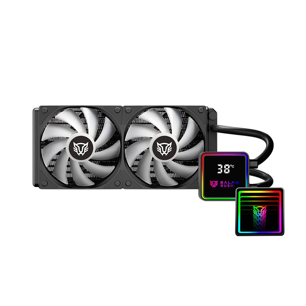 Enfriamiento y Ventilación Balam Rush CRYO PRISM 240 BLACK - Vista 2