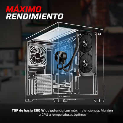 Enfriamiento y Ventilación Balam Rush CRYO ALLBLACK  240 - Vista 4