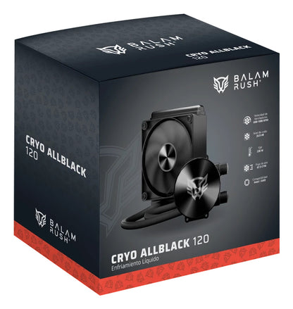 Enfriamiento y Ventilación Balam Rush CRYO ALLBLACK 120 - Vista 5