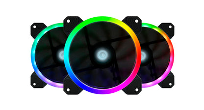 Kit de Ventiladores GAME FACTOR FKG400 - Vista 2
