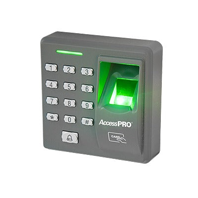 Lector Biom�trico de Huella y Proximidad / 500 Huellas 500 Tarjetas / Teclado / Aut�nomo / Salida Relevador / Control de Acceso