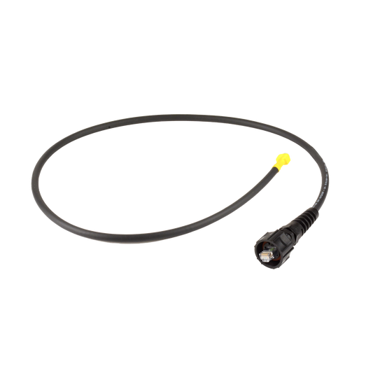 Patch Cord Industrial Ruggedized a Plug Modular, Cat6, de 0.91 Metros (3 Pies), Color Negro