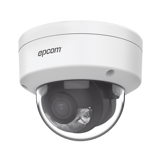 Domo IP 4 Megapixel / Lente 2.8 mm / ColorVu / ACUSENSE  / PoE / H.265+ / IP67 / IK08 / WDR 120 dB